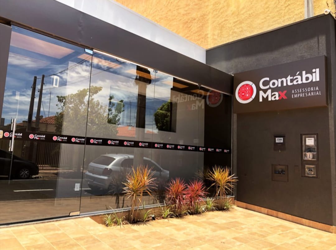 Fachada da sede do Contábil Max em Votuporanga/SP